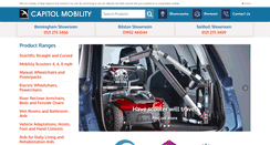 Desktop Screenshot of capitolmobility.co.uk